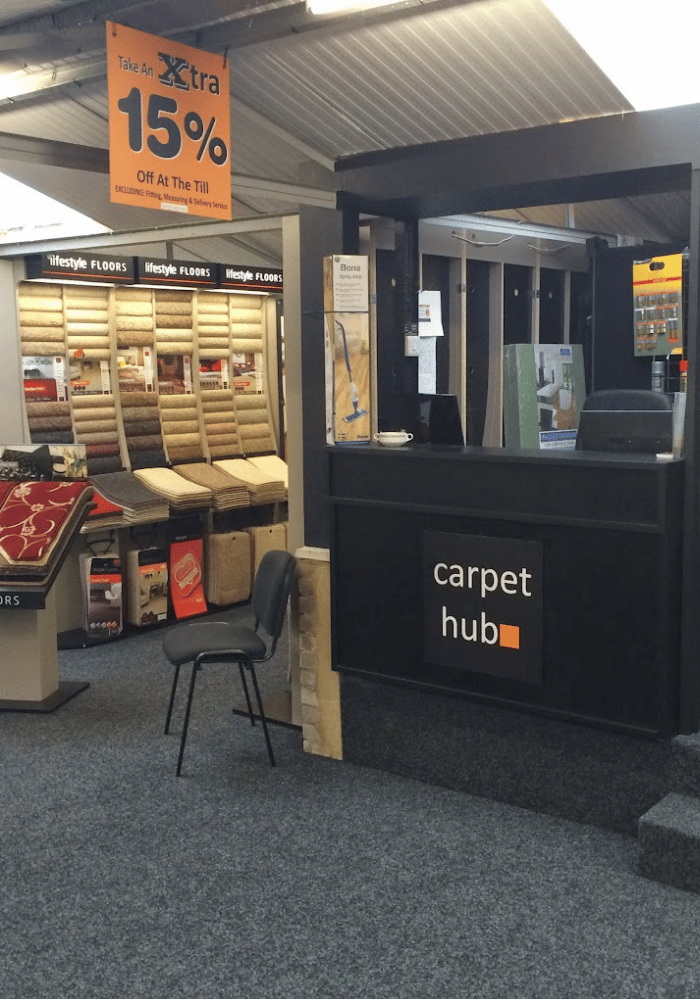 carpet hub front desk